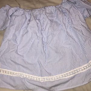 Off The Shoulder Shirt